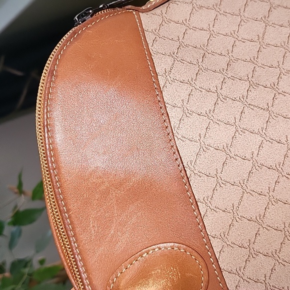 Long Champ Vintage Leather Trim Tote With COA - Picture 13 of 16